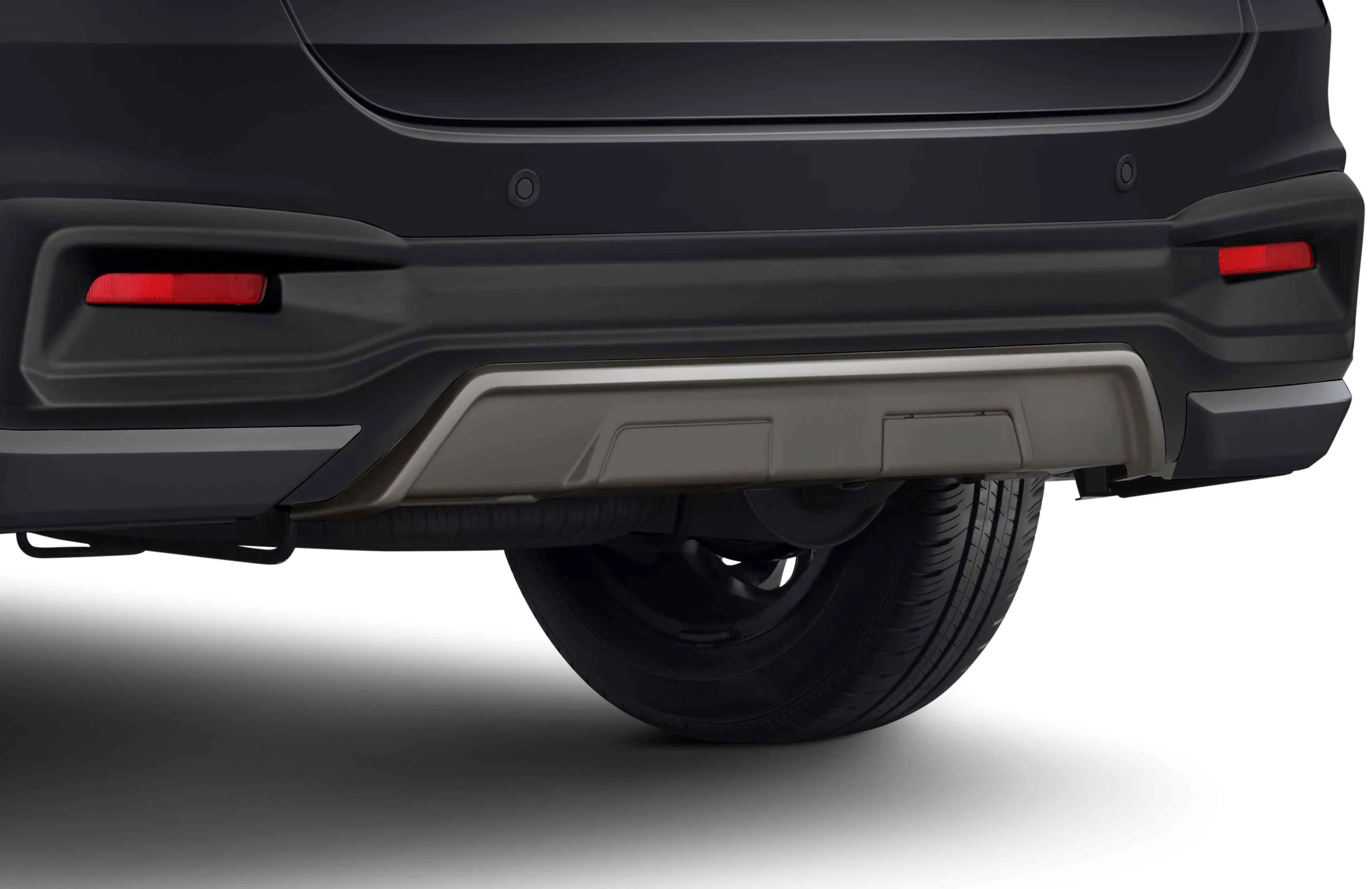 Garnish Rr Bumper Under Splash Black Gloss