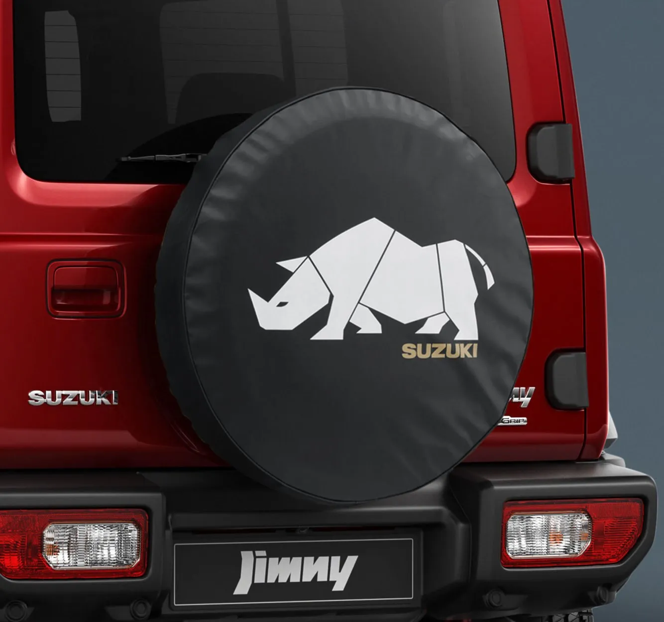 Spare Tire Cover, Soft/Rhino
