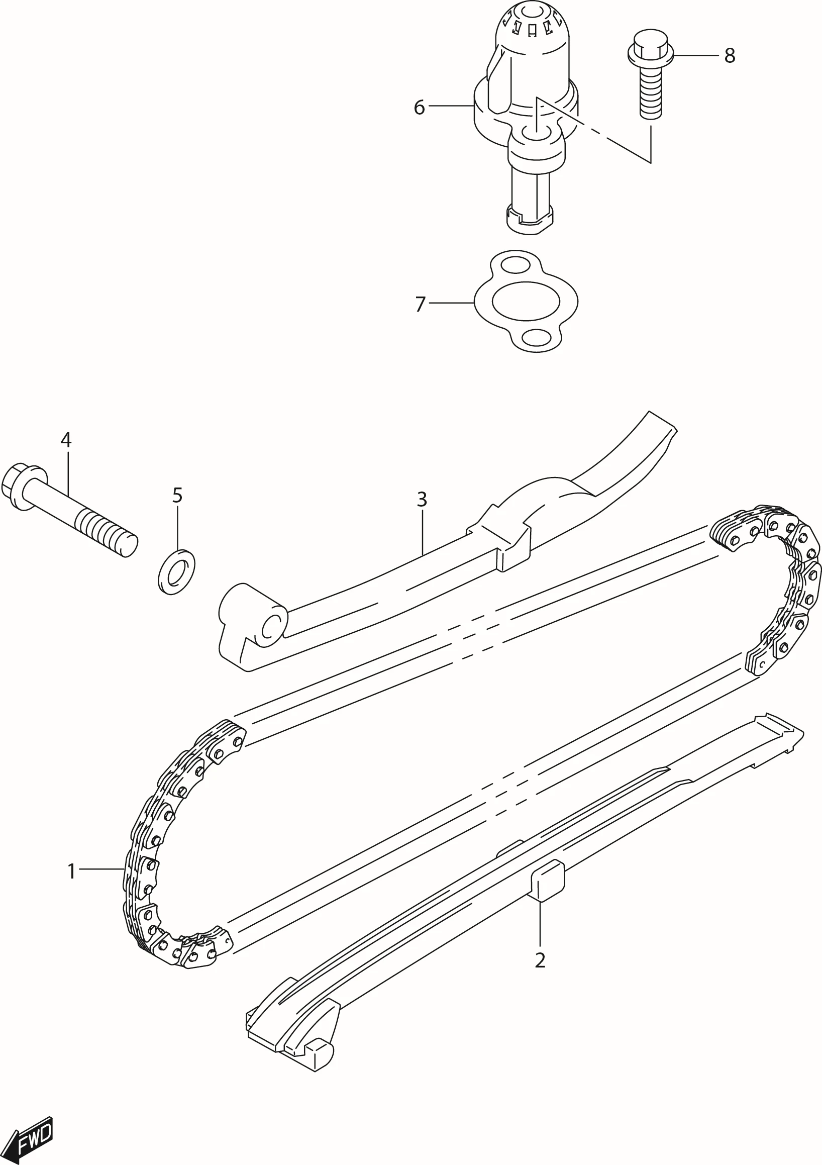 FIG.9 CAM CHAIN