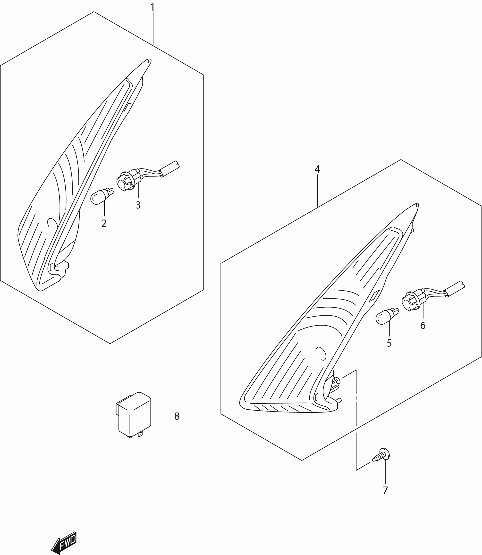FIG.25 FRONT TURNSIGNAL