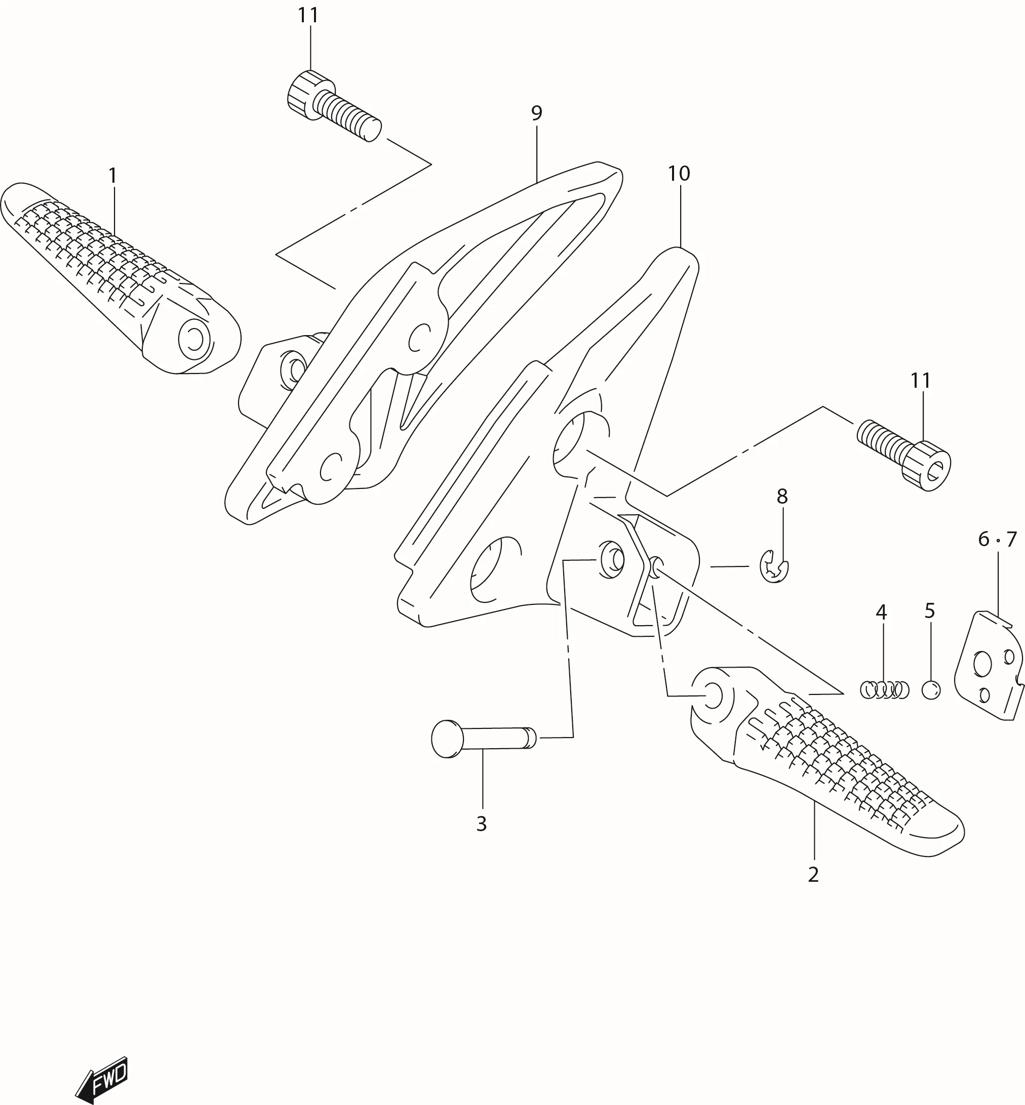 FIG.30 FOOTREST