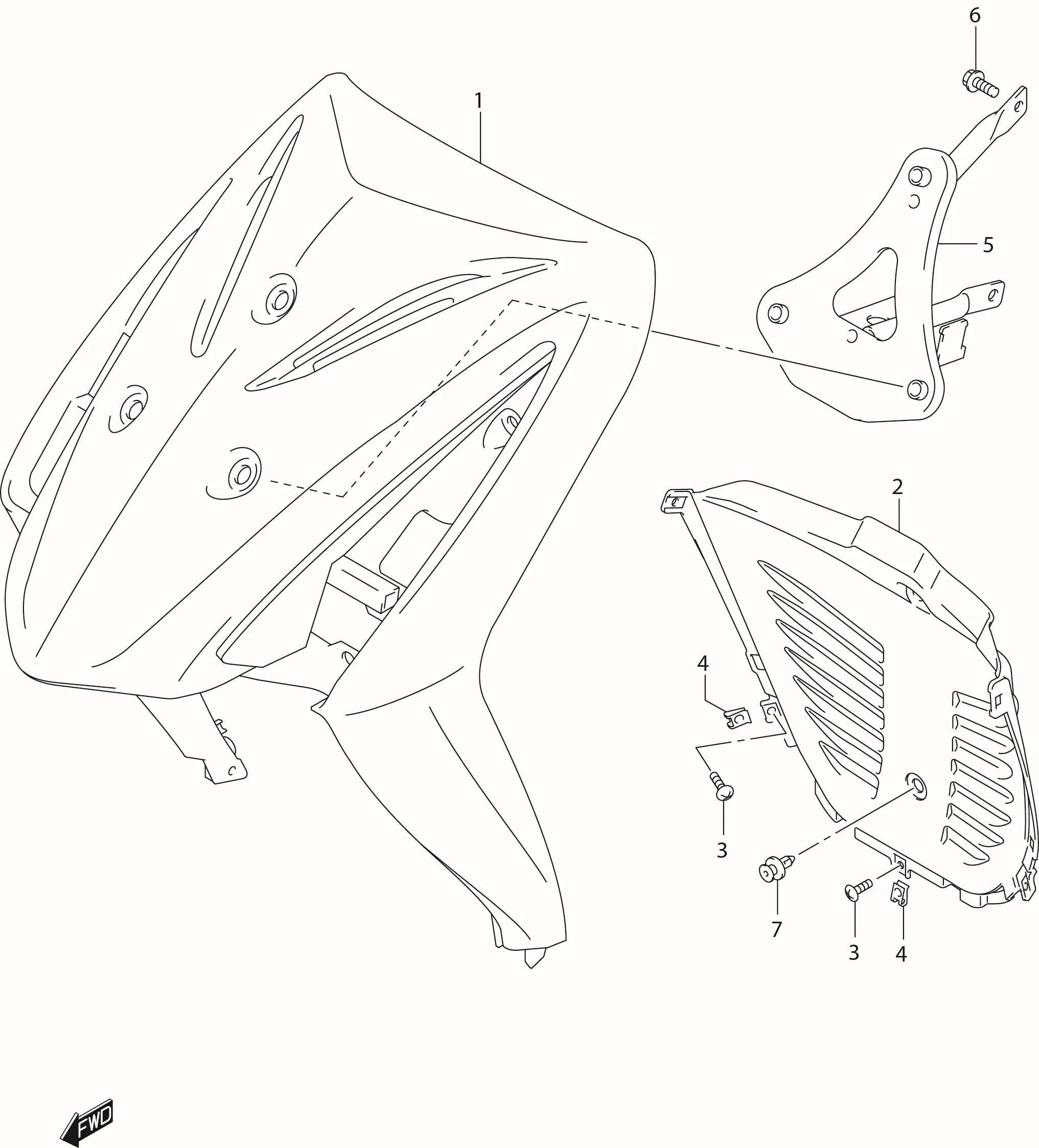 FIG.33 FRONT LEG SHIELD