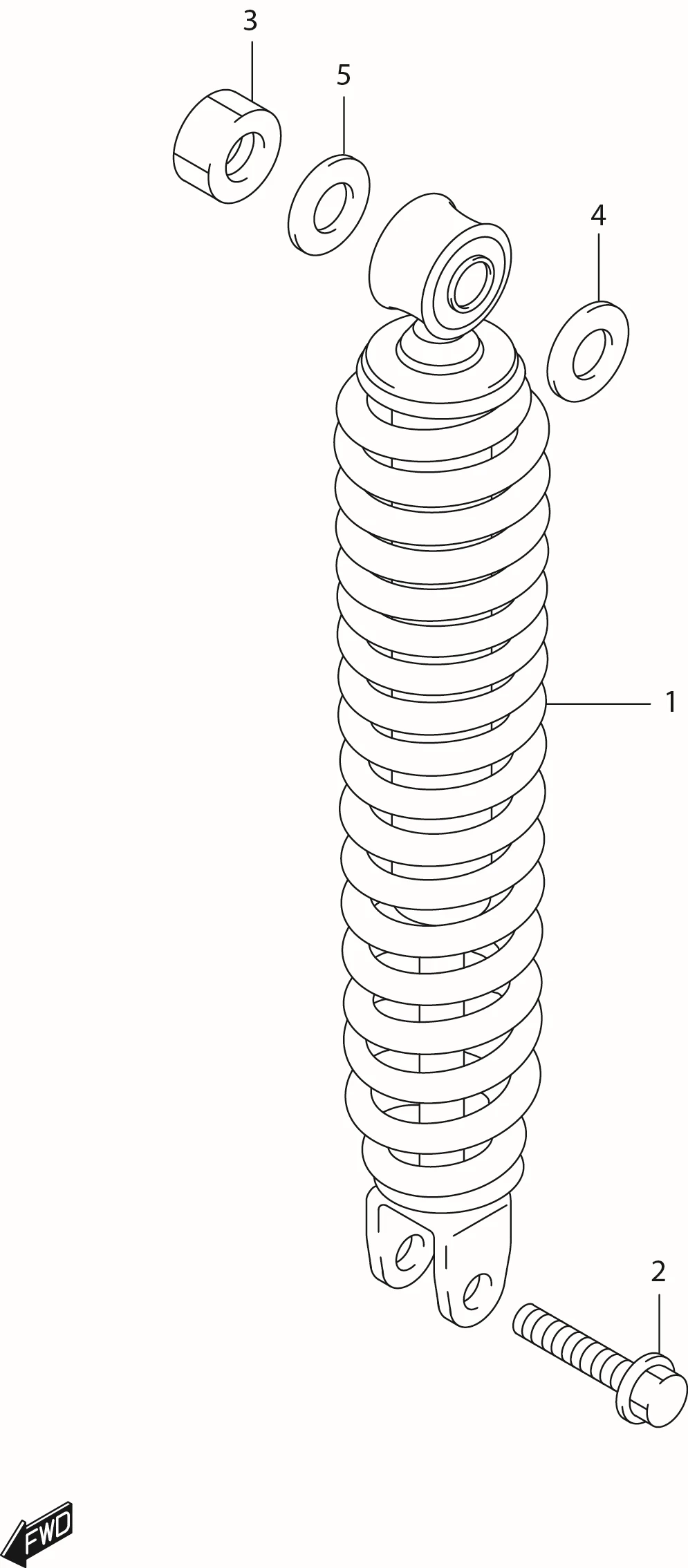 FIG.49 REAR SHOCK ABSORBER