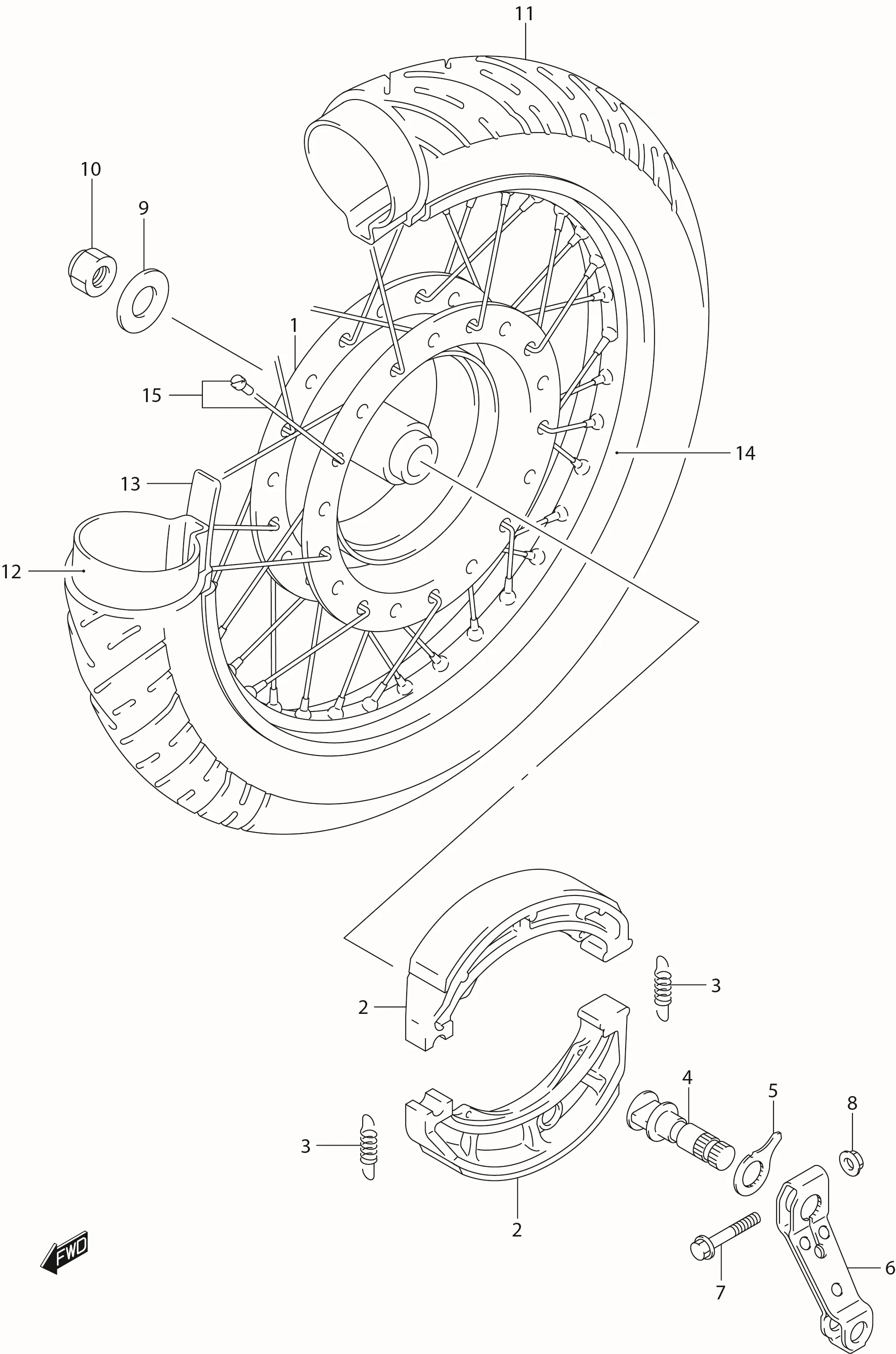 FIG.50 REAR WHEEL