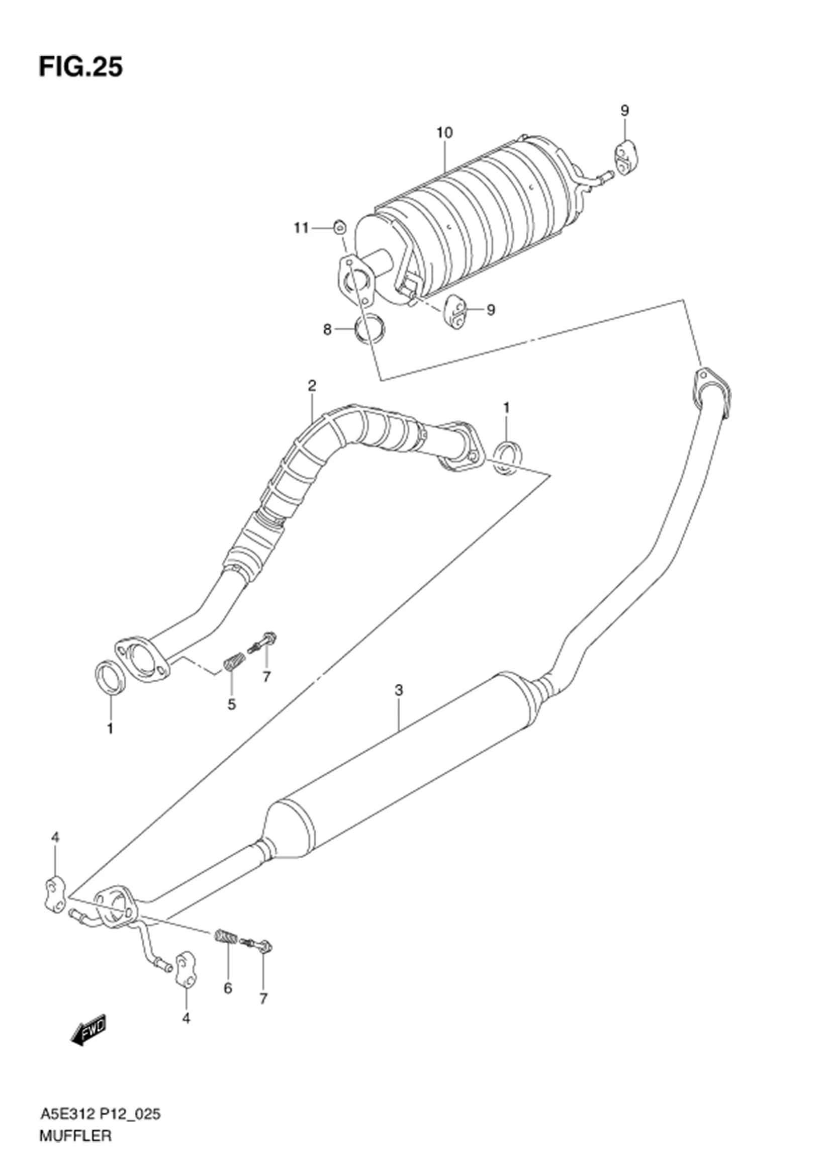 FIG.25 MUFFLER