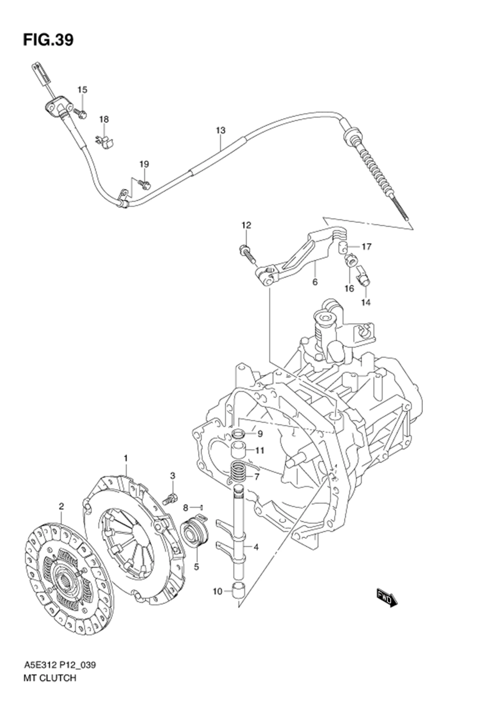 FIG.39 MT CLUTCH (MT)
