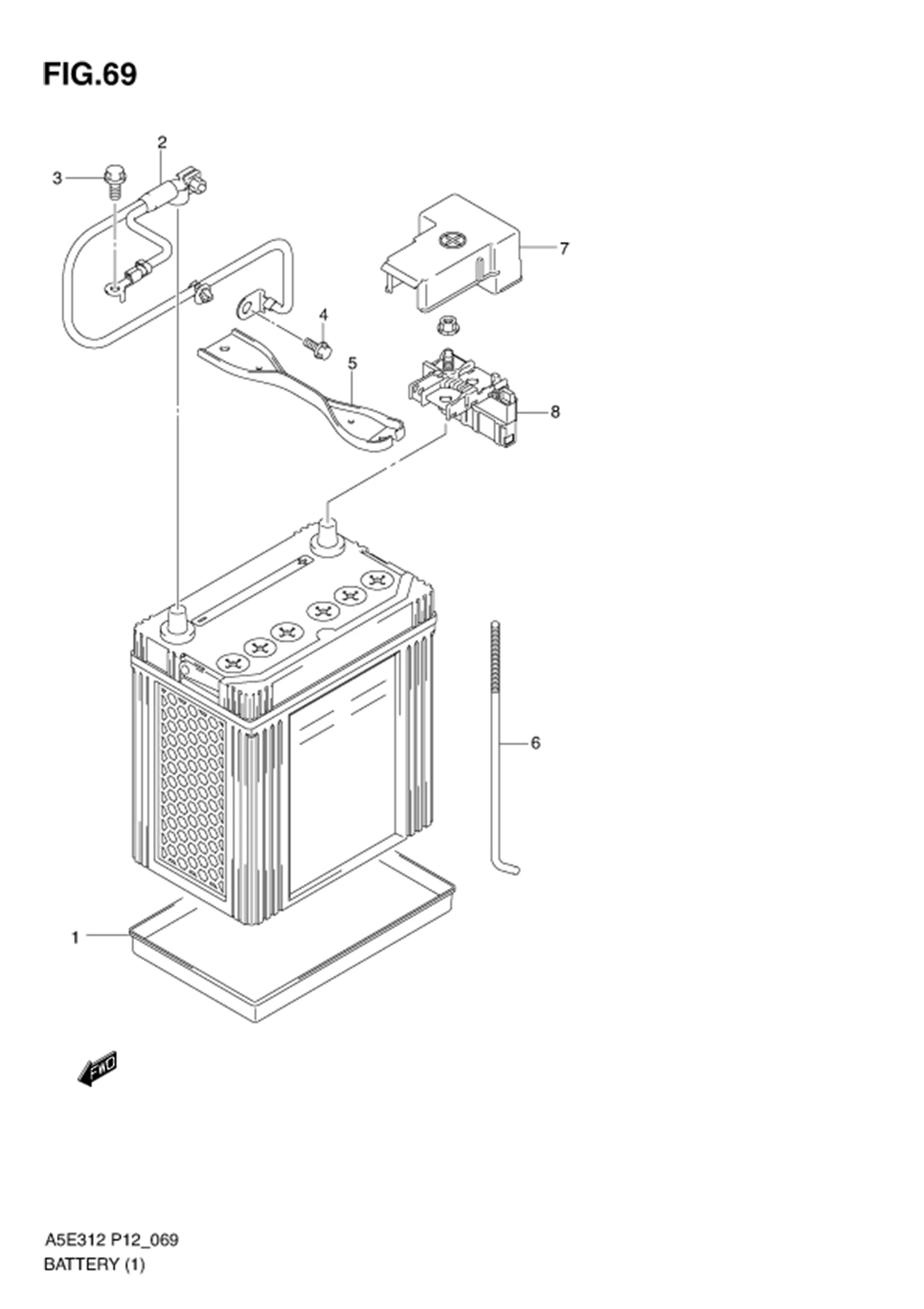 FIG.69 BATTERY (TYPE 1)