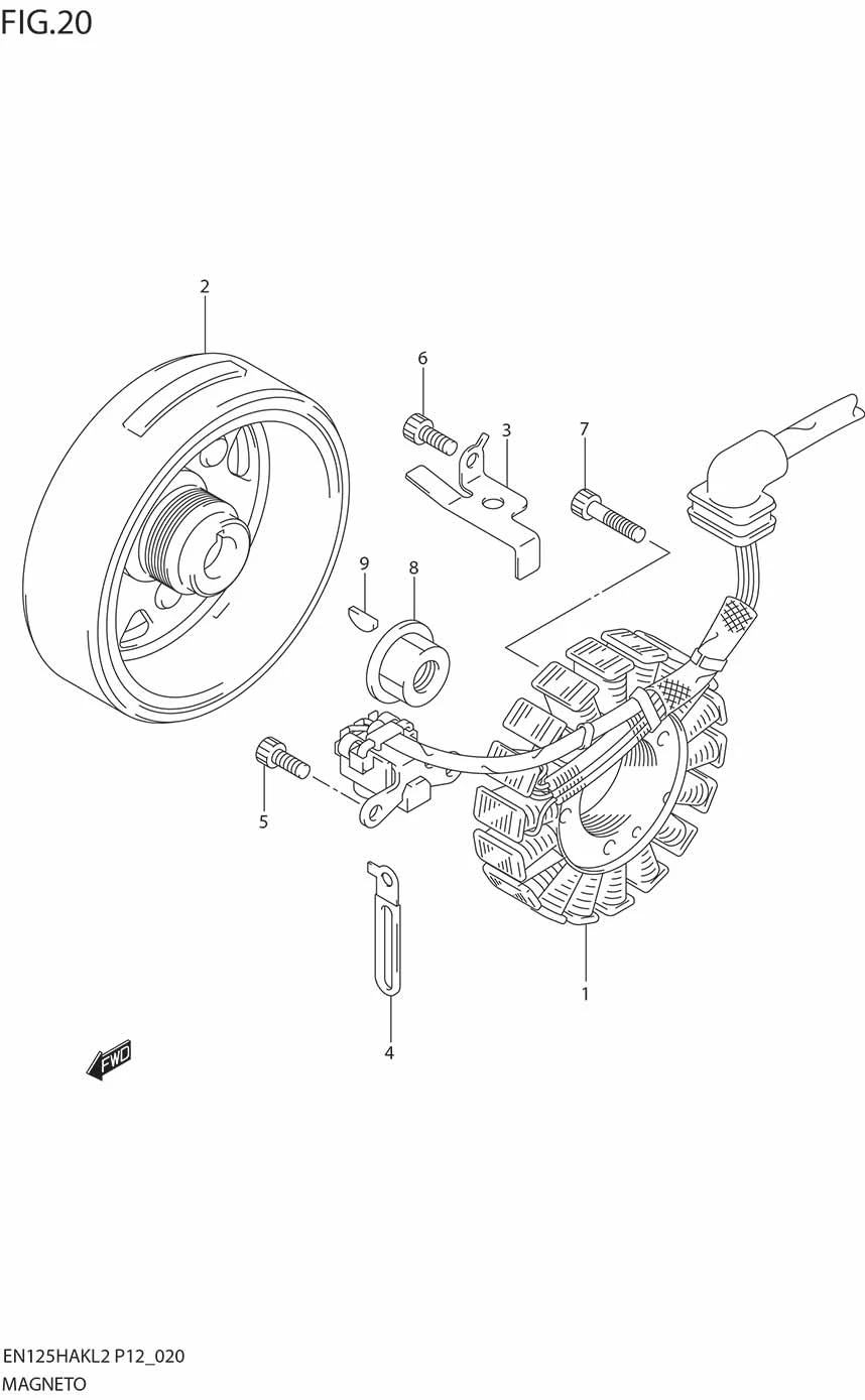 FIG.20 MAGNETO
