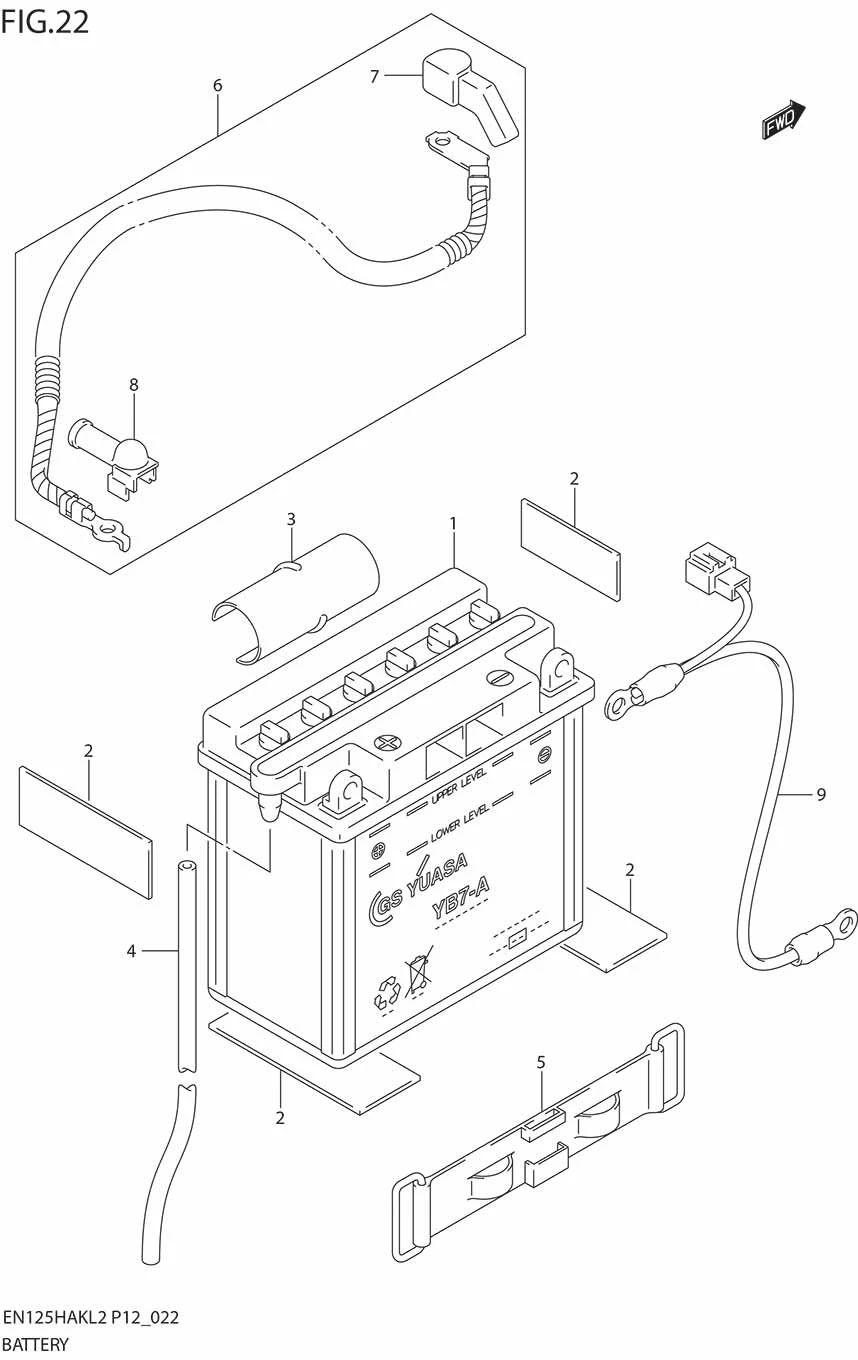 FIG.22 BATTERY