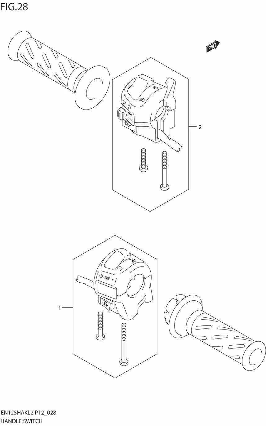 FIG.28 HANDLE SWITCH