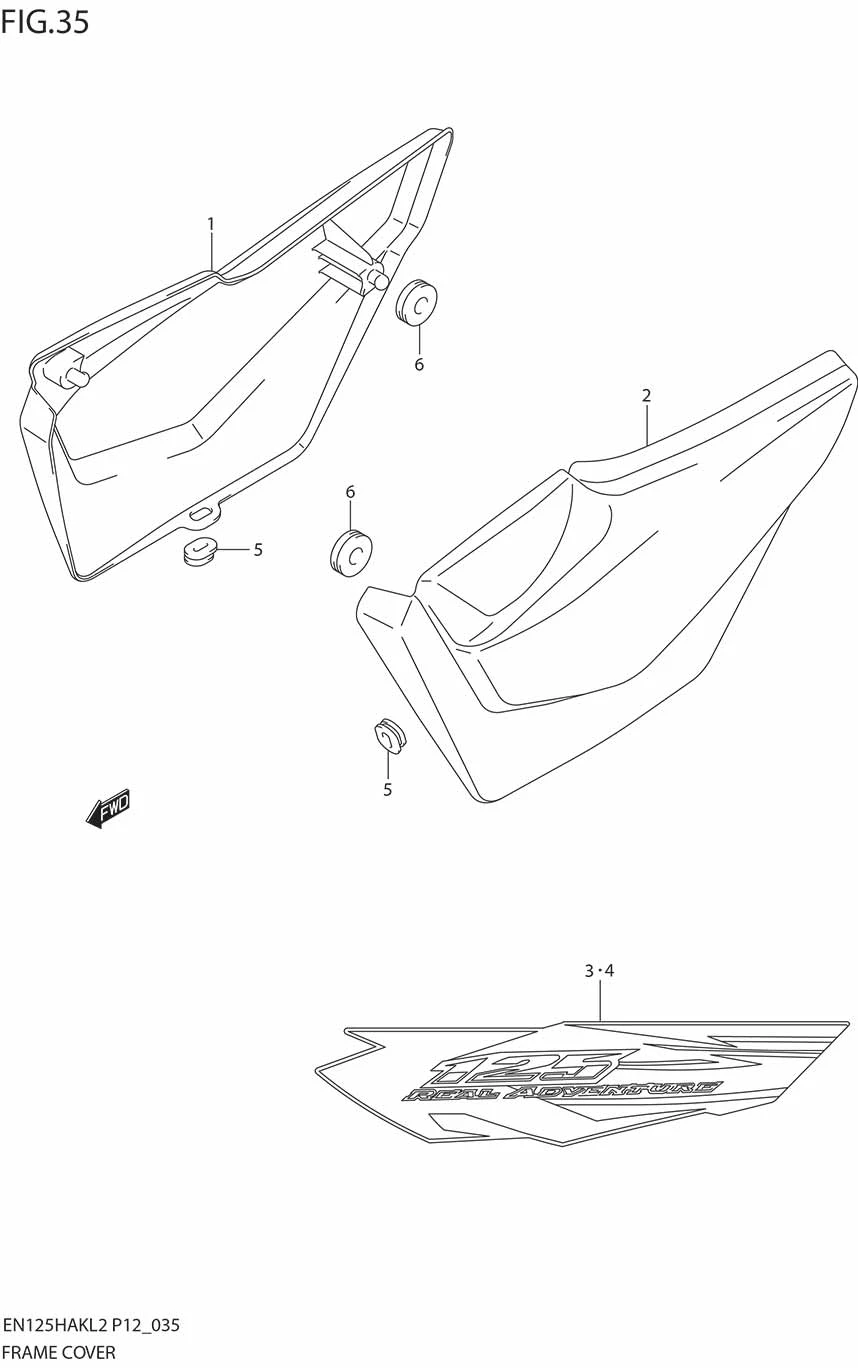 FIG.35 FRAME COVER