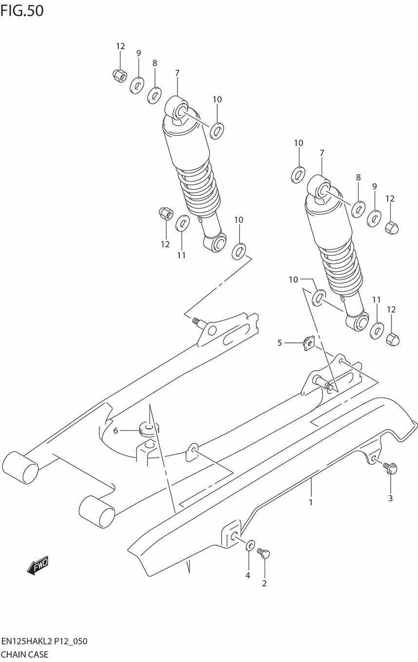 FIG.50 CHAINCASE
