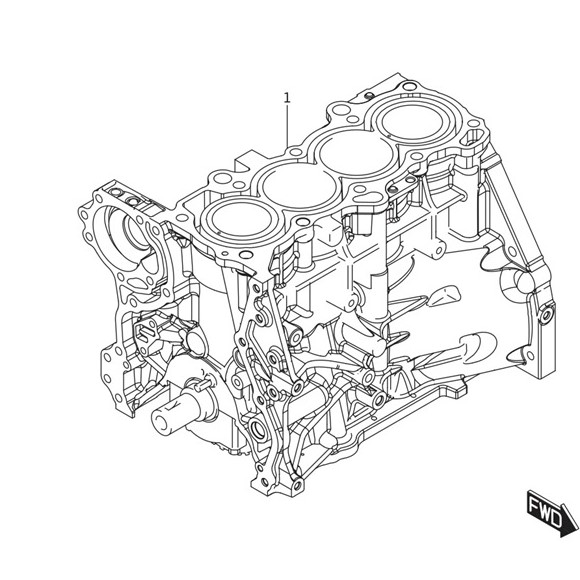 engine block pada mesin