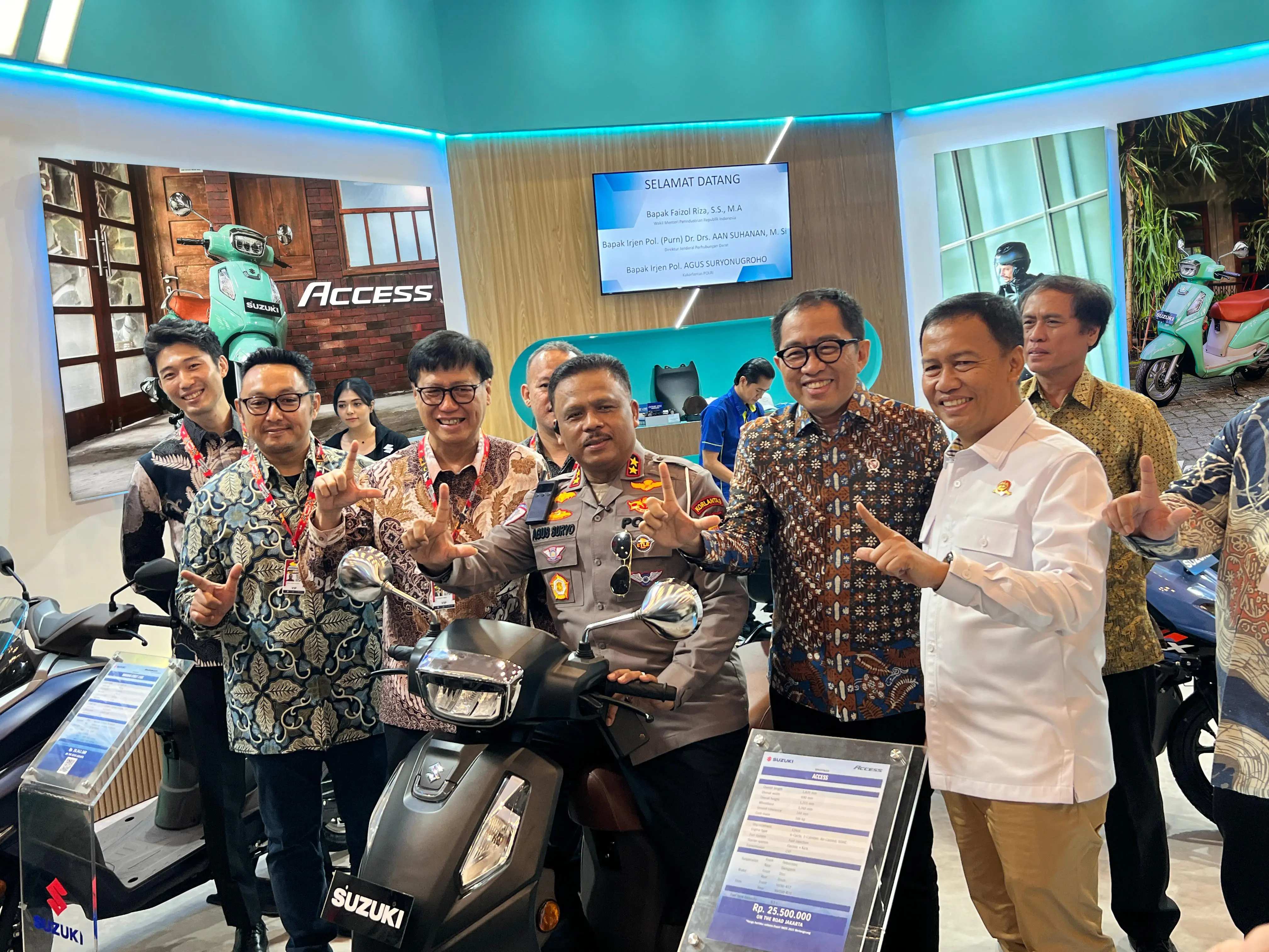 Bawa Model Motor Baru Suzuki Beri Kejutan Imos 2025