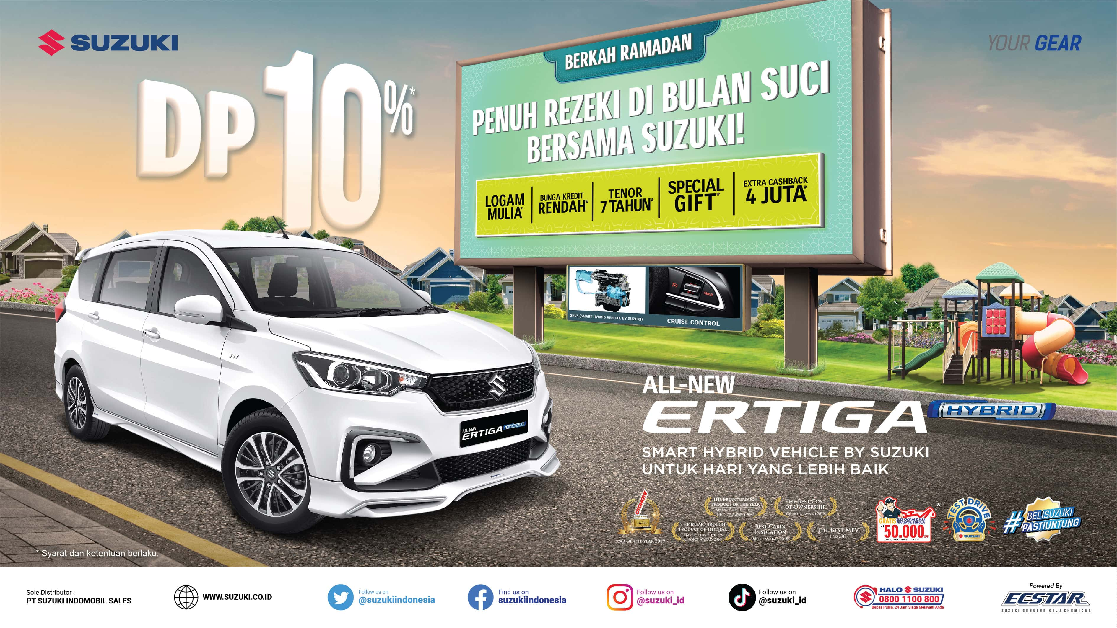 Promo Penuh Rezeki Di Bulan Suci Bersama Suzuki All New Ertiga Suzuki Indonesia