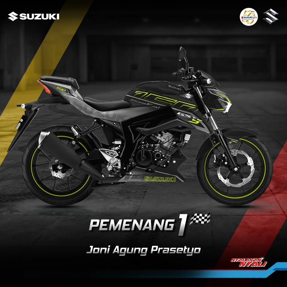 Karya Terbaik Gsx Series Digital Modifikasi Periode 2 Inspirasi Kebebasan