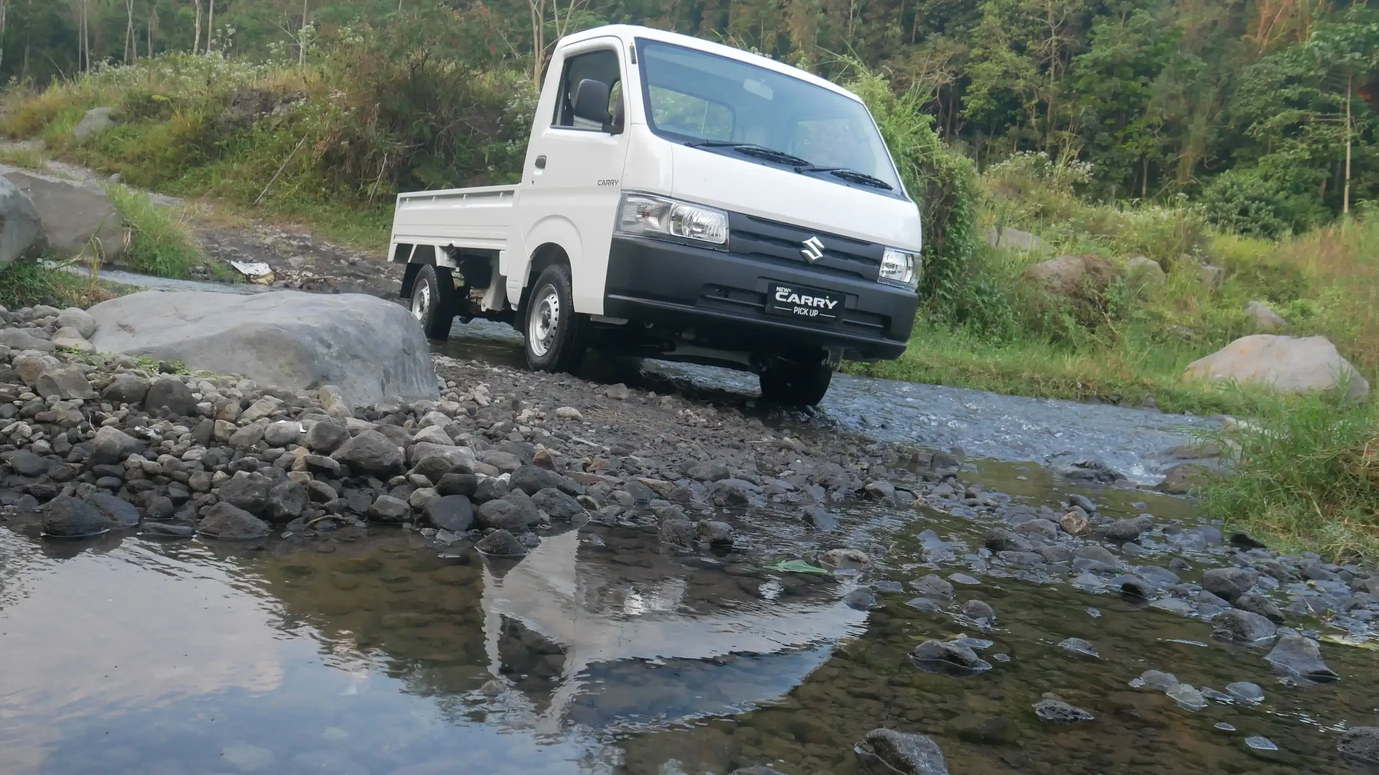New Carry Pick Up Mantap Taklukkan Medan Kaliurang Dengan Jurus Ilmu