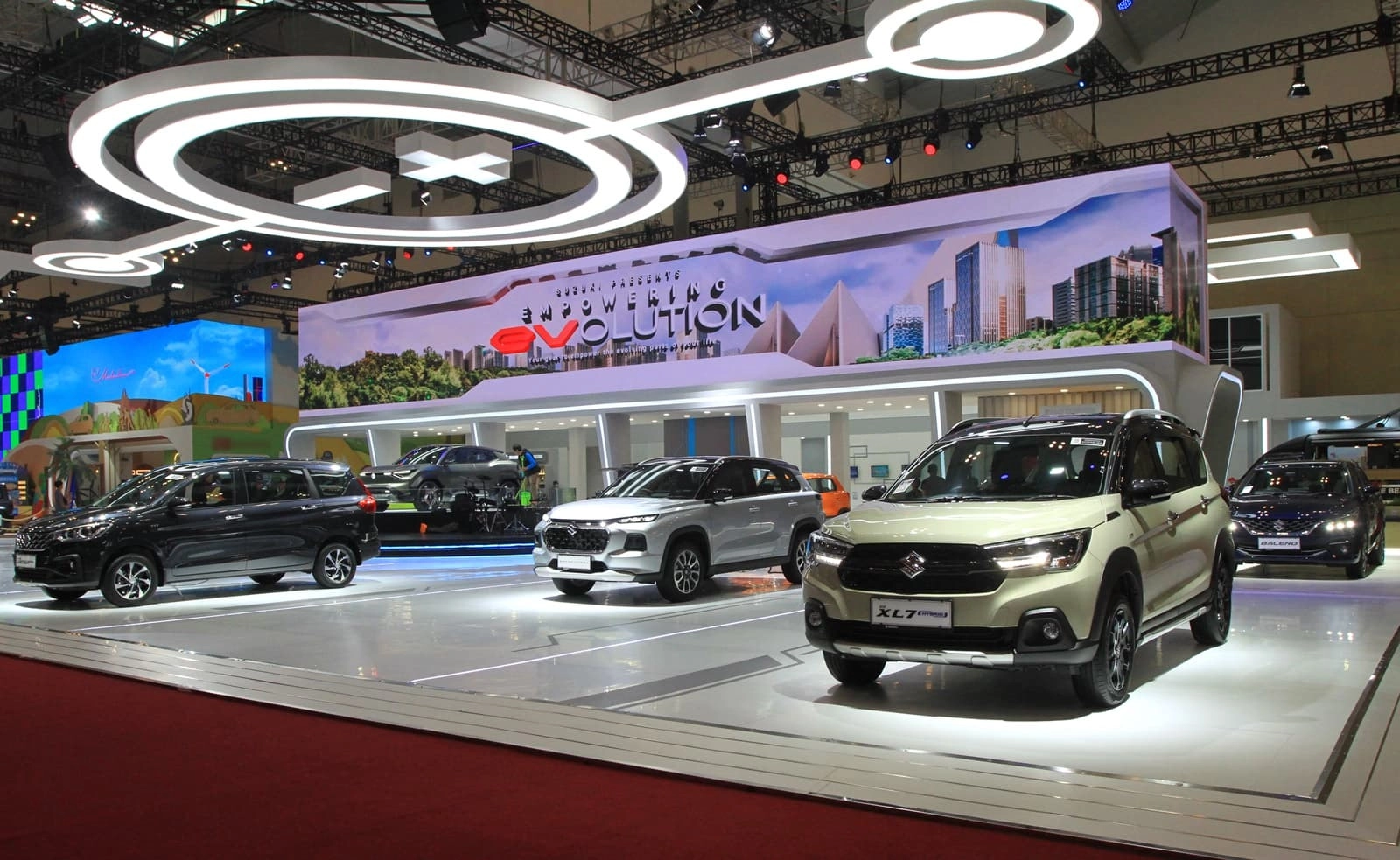 Peduli Terhadap Lingkungan Suzuki Pamerkan 3 Kendaraan Hybrid Selama Giias 2024