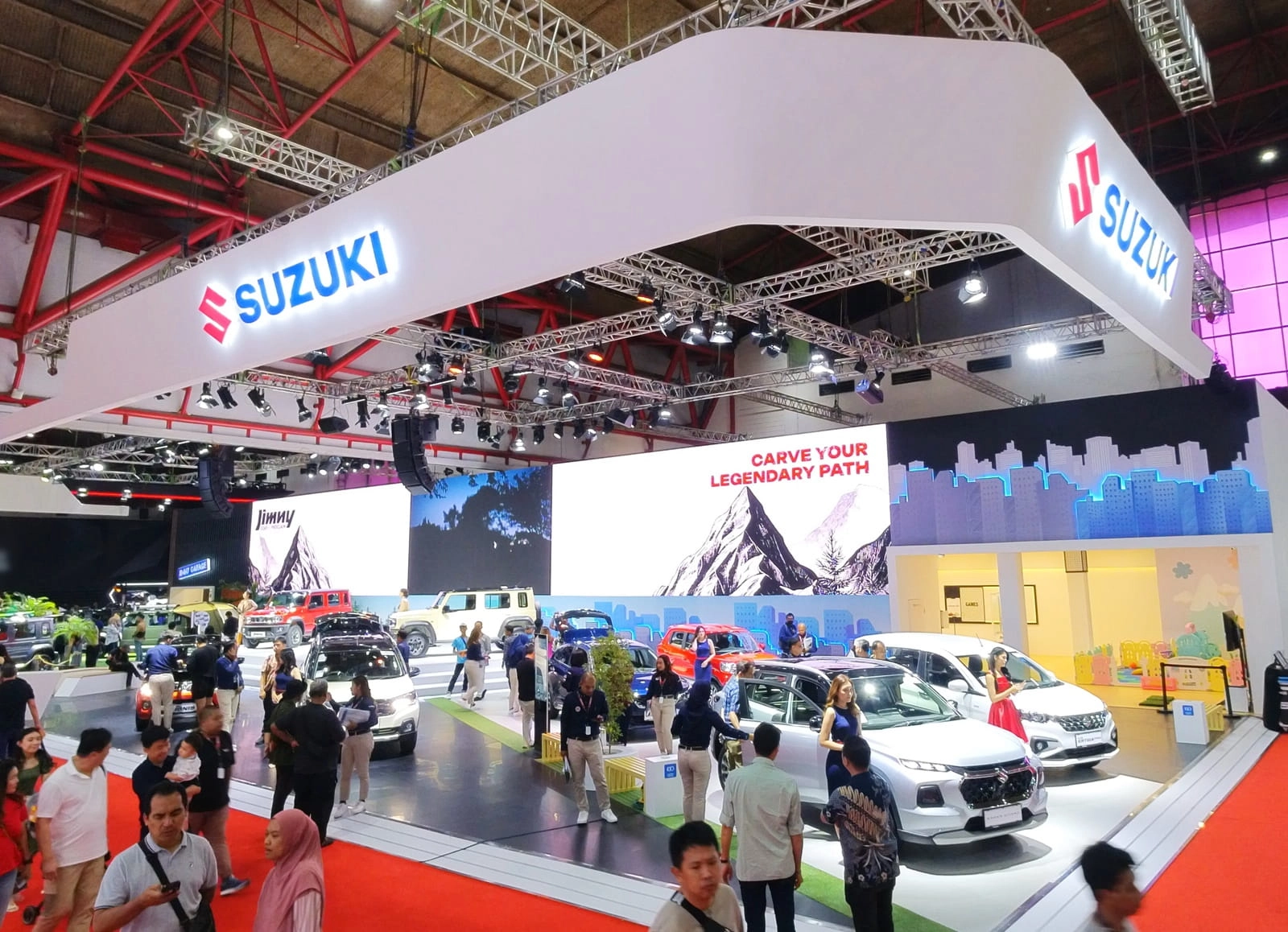 Penuh Sensasi Di Iims 2024 Suzuki Indonesia Hadirkan Jimny 5 Door Dan Banyak Keseruan Untuk Pengunjung
