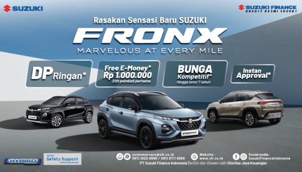Promosi Pembiayaan Suzuki Fronx Thumb