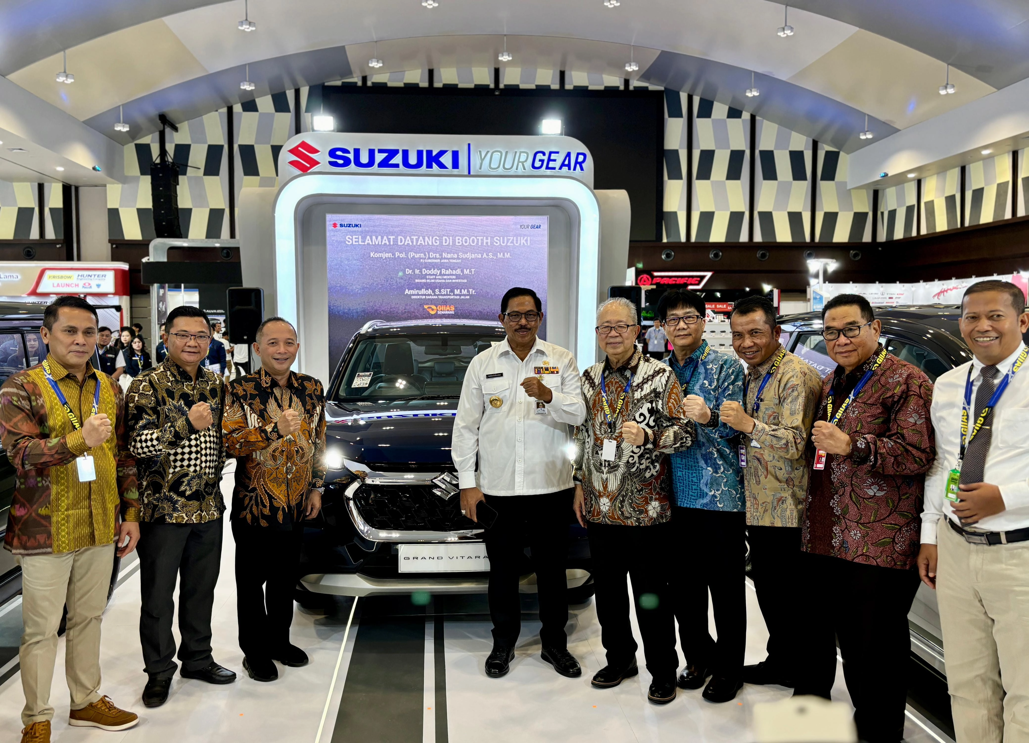 Raih Rapor Positif Dari Jawa Tengah Suzuki Antusias Menyapa Warga Jawa Tengah Di Giias Semarang