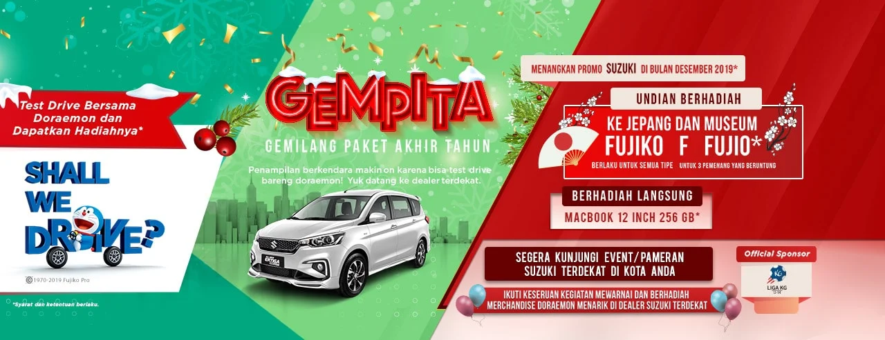 Sambut Akhir Tahun Suzuki Tawarkan Program Gempita