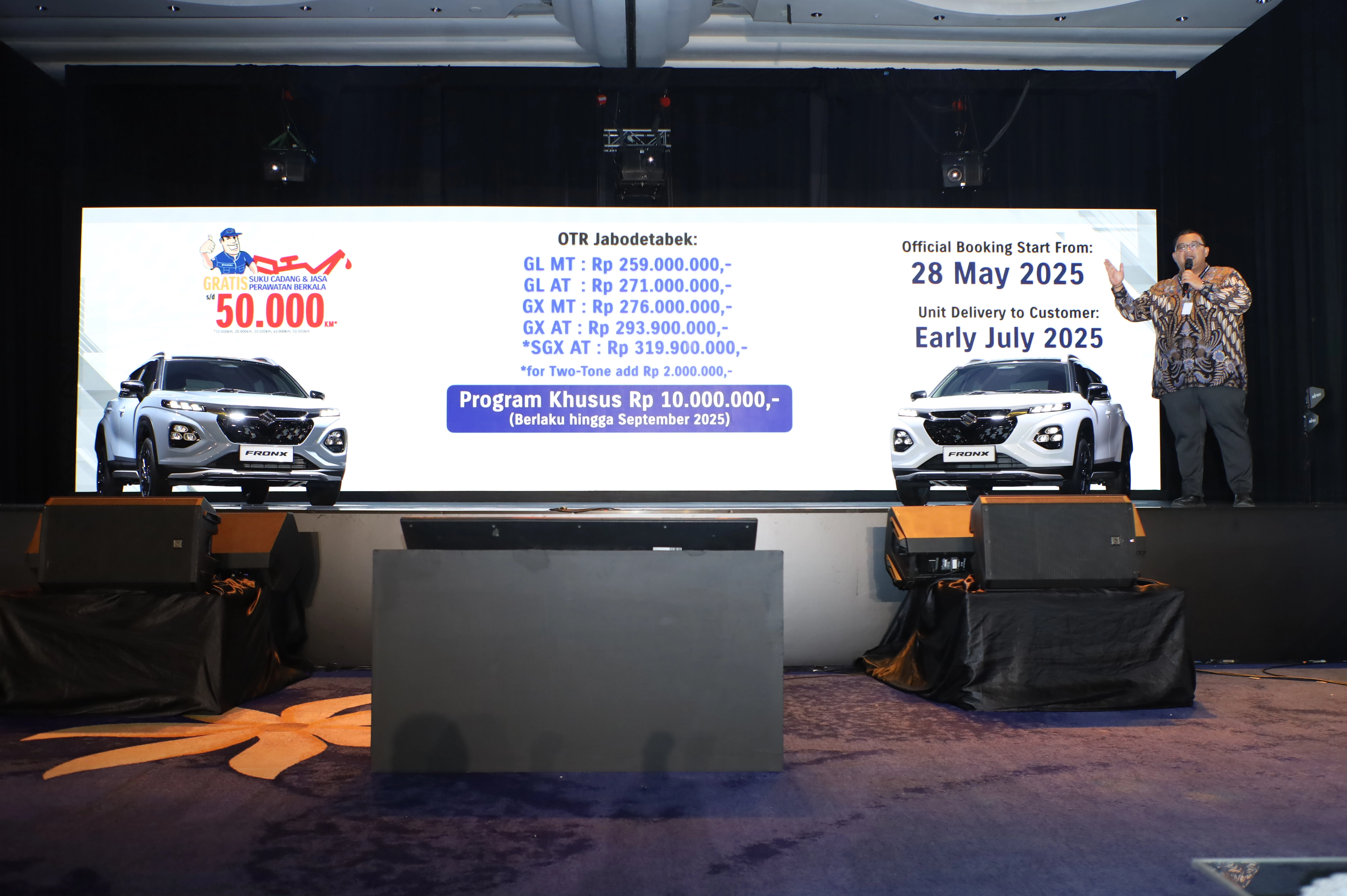 Siap Jadi Pilihan Utama Suzuki Umumkan Harga Resmi Fronx