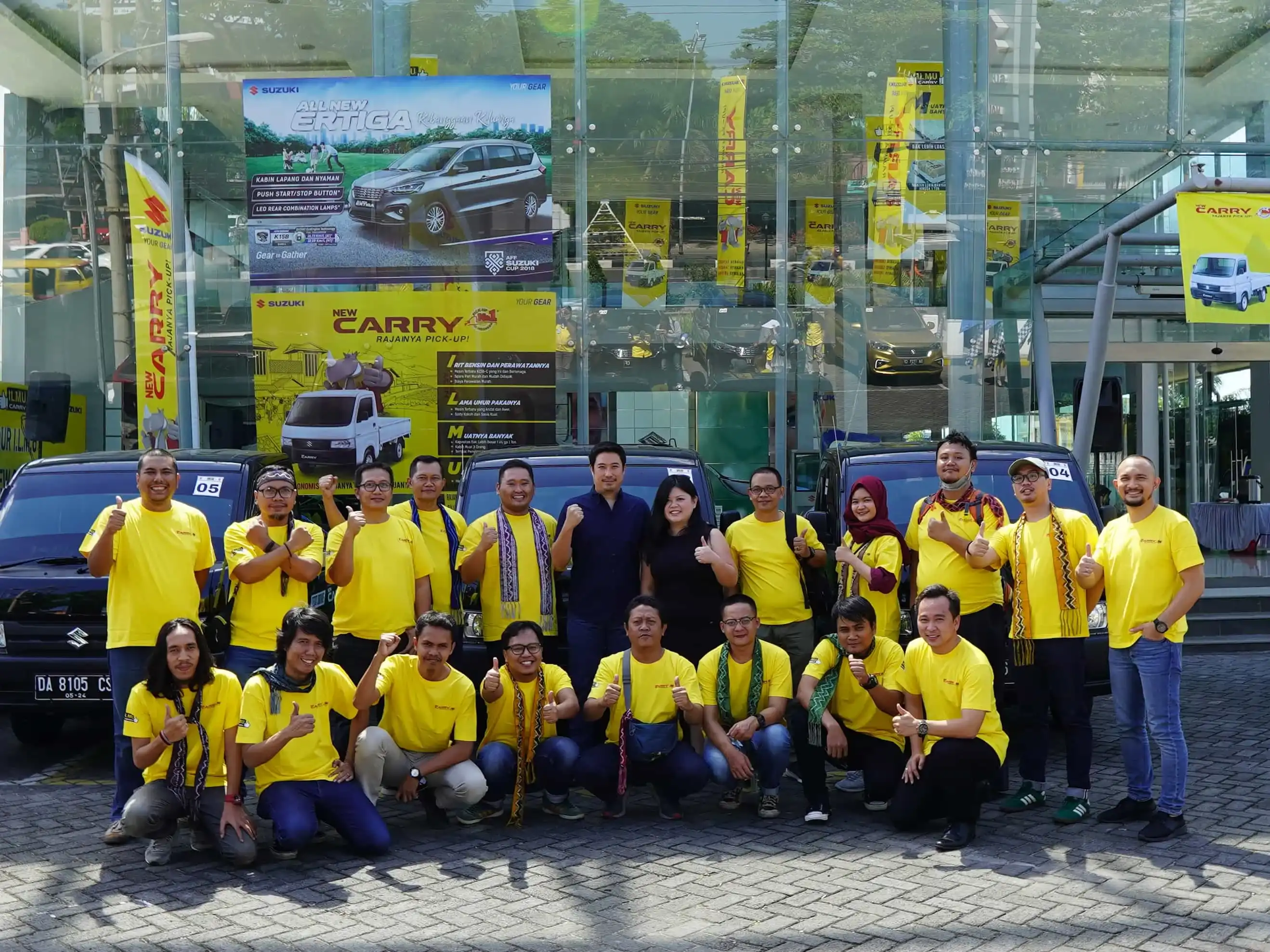 Suzuki Ajak Jurnalis Uji Performa New Carry Pick Up Di Banjarmasin