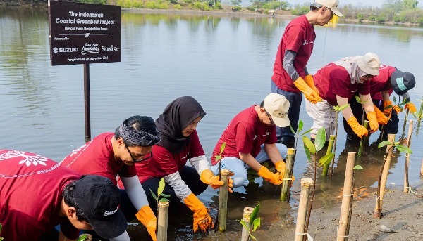 Suzuki Bersama Pandu Laut Nusantara Dan Susi Air Kembali Tanam 1500 Bibit Mangrove Di Pangandaran Perkuat Ekosistem Pesisir Thumb 6abf809e4f9f6