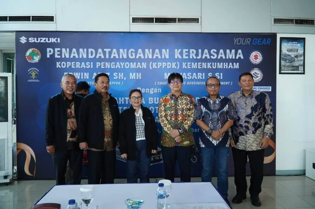 Suzuki Dan Kppdk Kerja Sama Hadirkan Produk Unggulan Bagi Pegawai Kementerian Hukum Dan Ham Ri