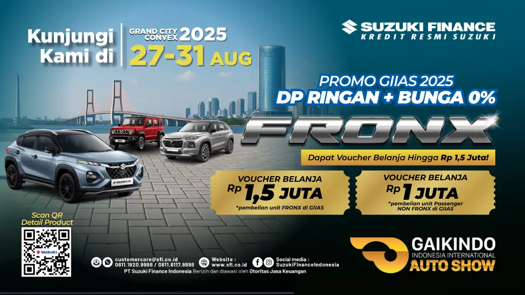 Suzuki Finance Hadirkan Promo Istimewa Di Giias Surabaya 2025