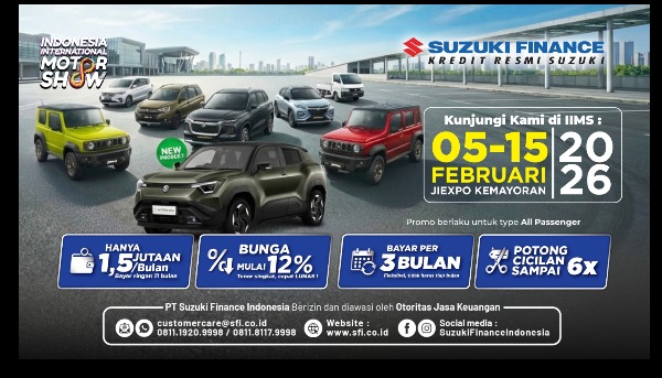 Suzuki Finance Indonesia Hadirkan Promo Kredit Spesial Di Iims 2026 Thumb