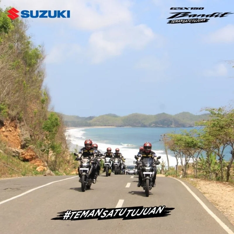 Suzuki Gsx150 Bandit Beraksi Nyaman Di Jalur Sepi