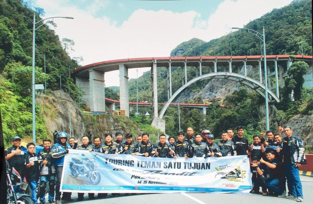 Suzuki Gsx150 Bandit Lakukan Touring 2 Provinsi