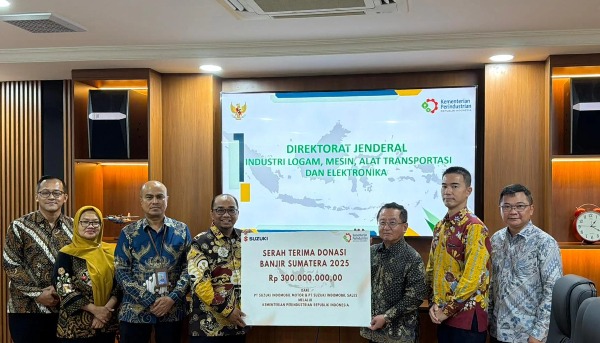 Suzuki Indonesia Bersama Kementerian Perindustrian Donasikan Bantuan Kepada Korban Bencana Alam Sumatera Thumb