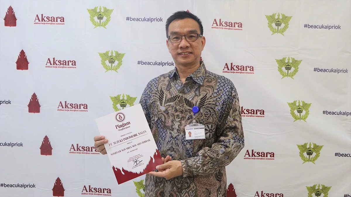 Suzuki Terima Apresiasi Dari Kpu Bea Dan Cukai1