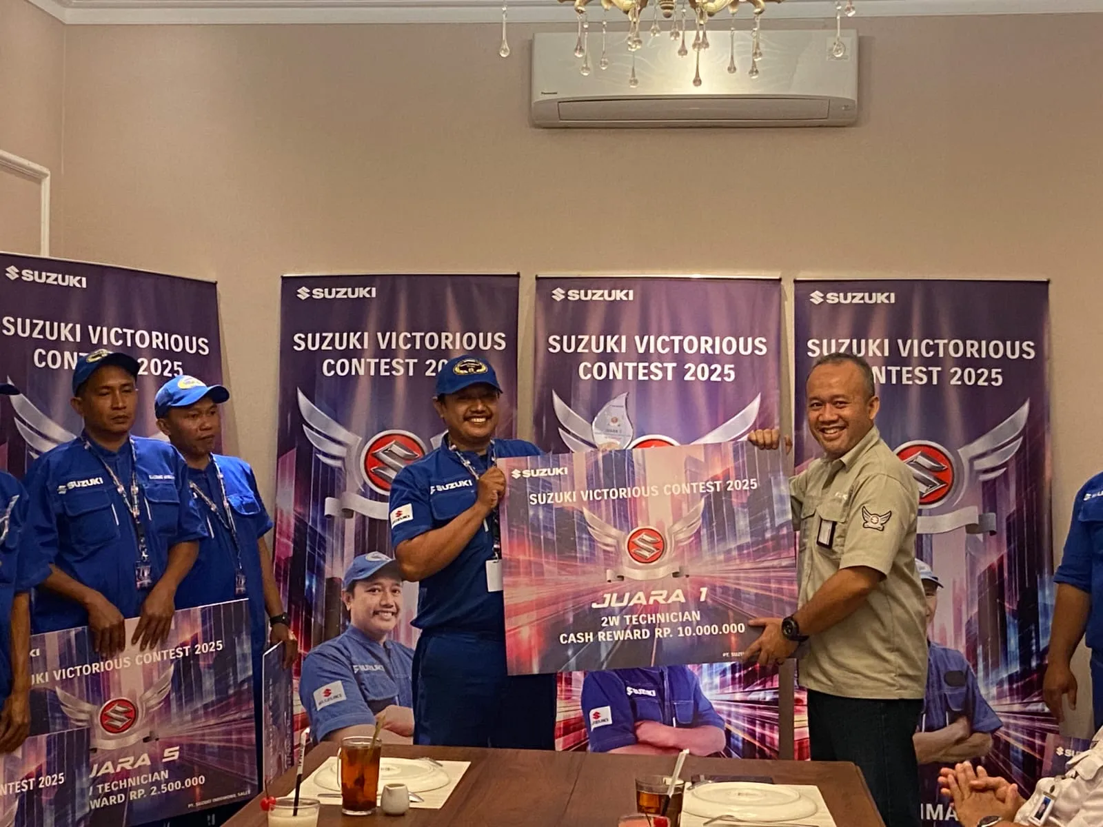Tingkatkan Kualitas Layanan Purna Jual Suzuki Asah Keahlian Teknisi Sepeda Motor Melalui Suzuki Victorious Contest 2025