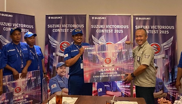 Tingkatkan Kualitas Layanan Purna Jual Suzuki Asah Keahlian Teknisi Sepeda Motor Melalui Suzuki Victorious Contest 2025 Thumb