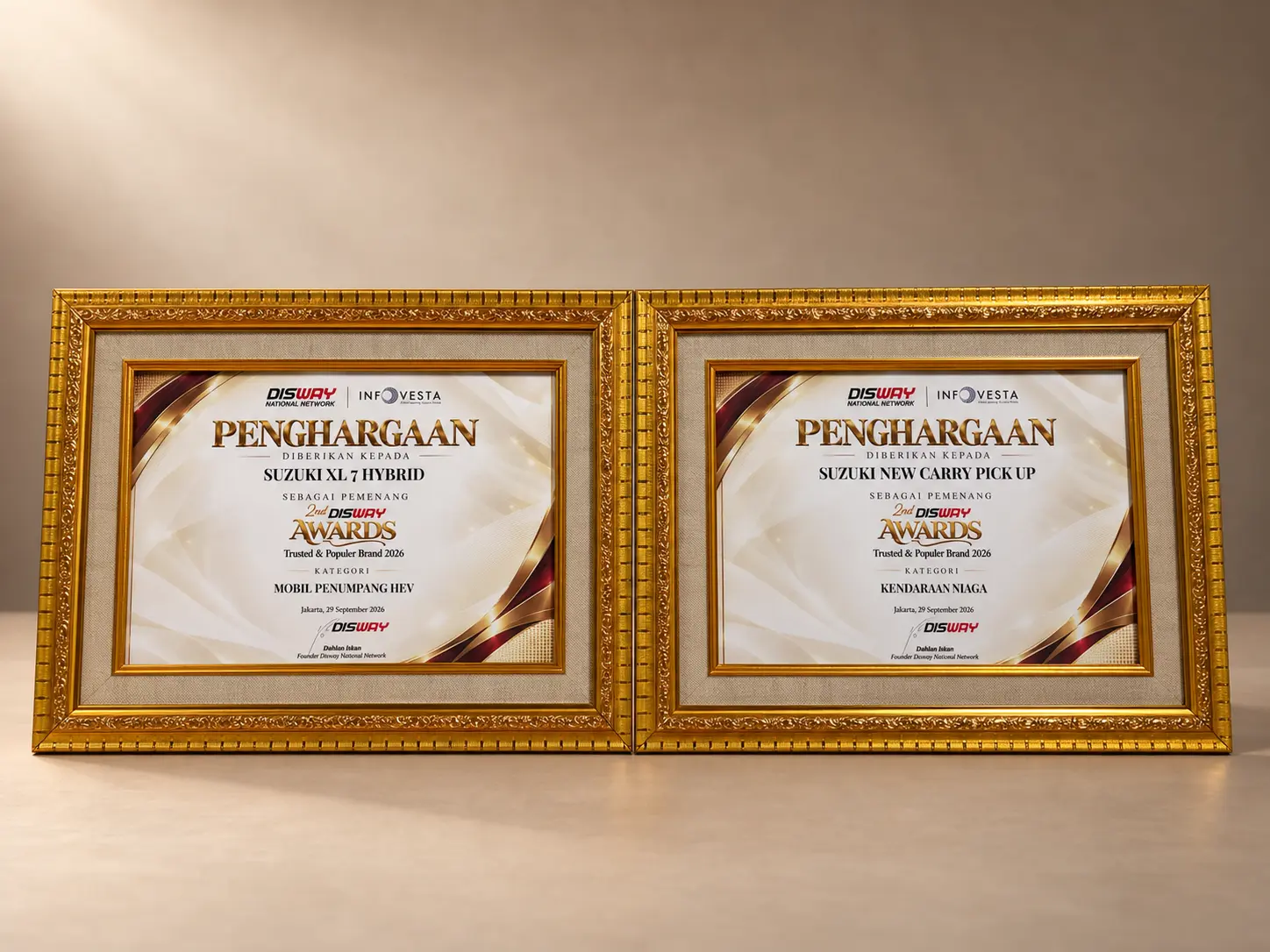 Xl7 Dan New Carry Raih Trusted Popular Brand Pada Ajang Disway Awards 2026